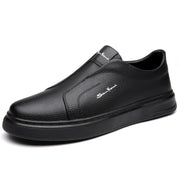 Sneakers with a casual style and anti slip lace up flat bottom with soft sole and soft surface can be easily kicked with one foot