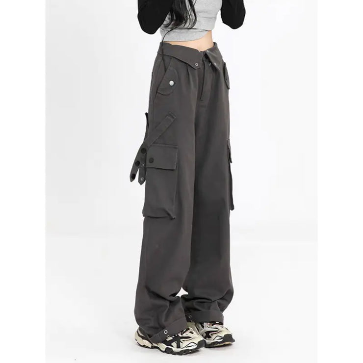 American Retro Pocket Jeans for Work