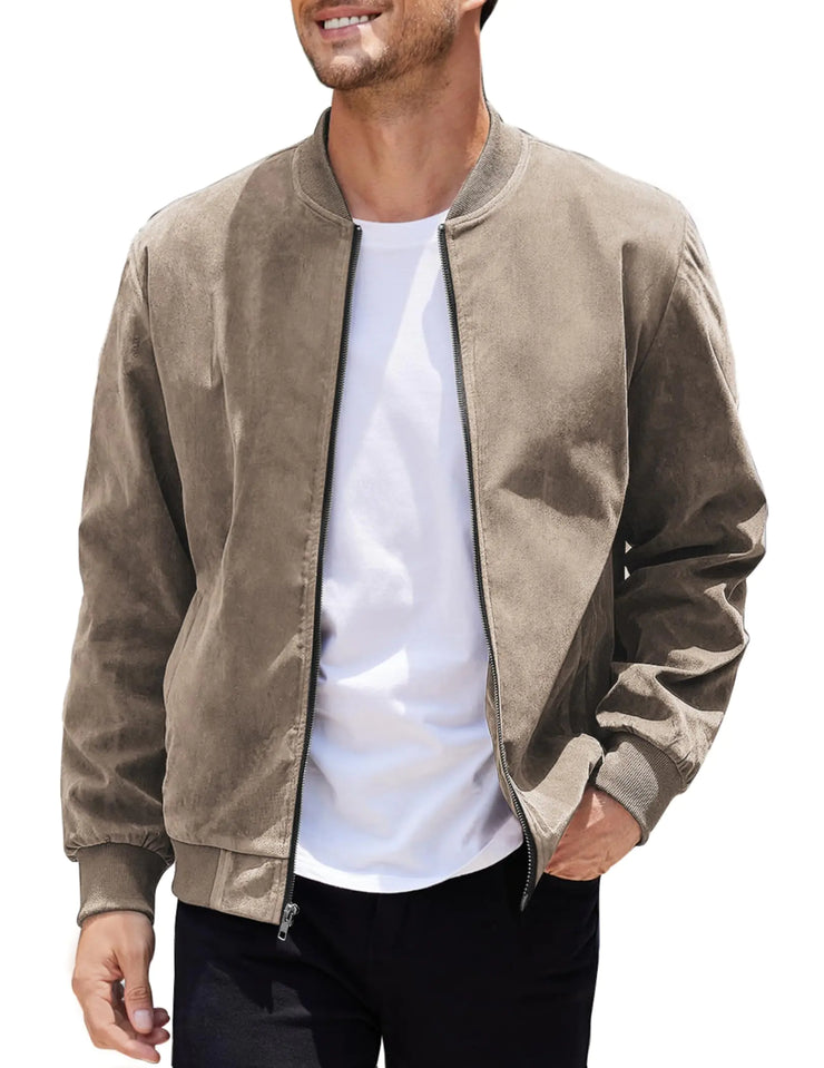 COOFANDY Mens Varsity Baseball Jacket