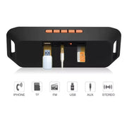 Dual Speaker Wireless Bluetooth Portable Outdoor Speaker