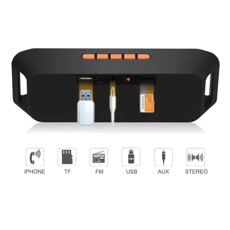 Dual Speaker Wireless Bluetooth Portable Outdoor Speaker