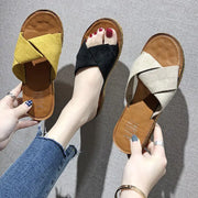 Women's Korean-Style Flat Flip-Flops Sandals