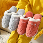 Couples' Cotton Slippers for Women - Indoor Use