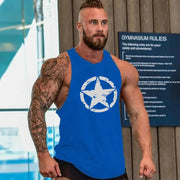 Men's Bodybuilding Sleeveless Cotton Training Vest