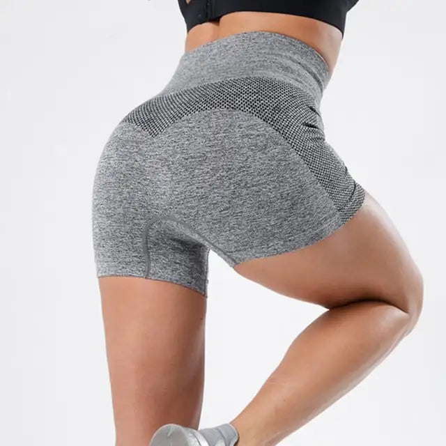 High Waist Push Up Running Shorts for Women