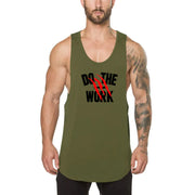 Breathable Cotton Men's Vest for Gym Training