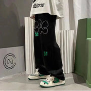 Embroidered High Street Jeans for Men