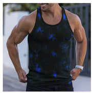 Men's Fitness Sleeveless Gym Vest Tank Top