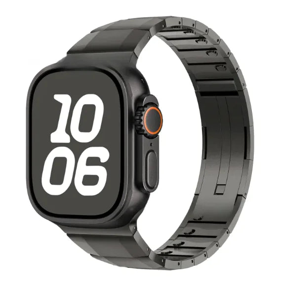 Titanium Stainless Steel Quick Release Watch Band for Apple Watch (Multiple Sizes & Colors)
