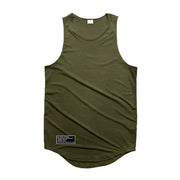 Men's Casual Polyester Vest for Gym and Exercise