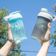 500ml Dual-Scale Protein Shaker Cup for Fitness