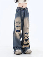 Street Patch Design Jeans for Men