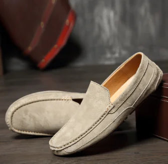 Suede Imitation Slip-On Men&