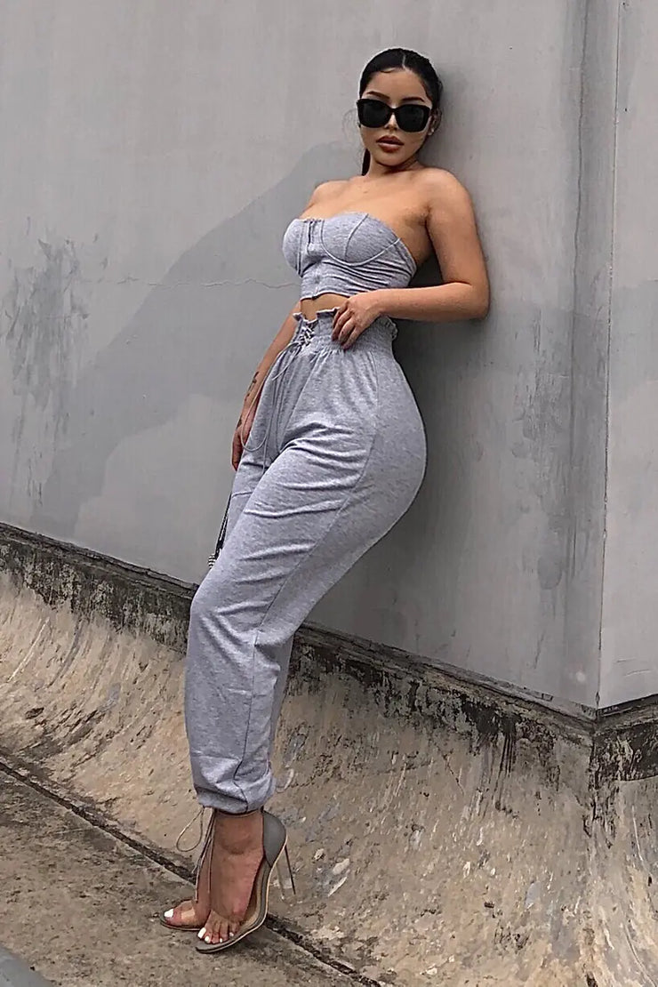 Summer Sports Casual Bra and Pants Set