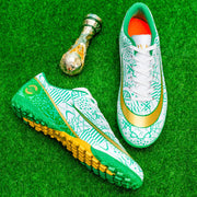 Men's High-Top Soccer Cleats for Autumn Training