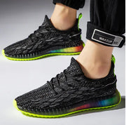 Coconut Shoes - Mesh Flyknit Running Sneakers