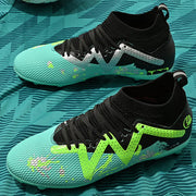 Boys' High-Top Soccer Cleats for Training and Matches