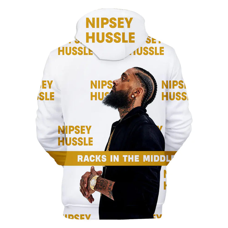 3D Hooded Sweatshirt Inspired by Nipsey Hussle