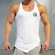 Breathable Cotton Men's Gym Training Vest