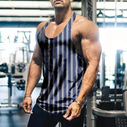 Men's Cotton Loose Breathable Gym Vest for Exercise