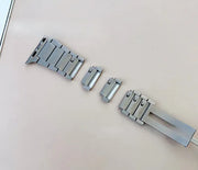 Titanium Stainless Steel Quick Release Watch Band for Apple Watch (Multiple Sizes & Colors)