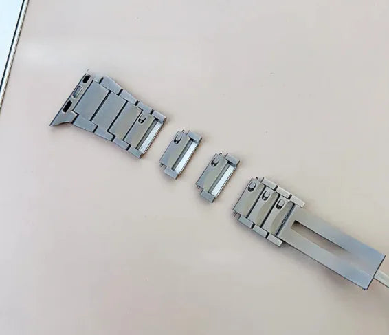 Titanium Stainless Steel Quick Release Watch Band for Apple Watch (Multiple Sizes & Colors)