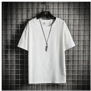 Men's Casual Loose Fit Summer Short Sleeve T-Shirt
