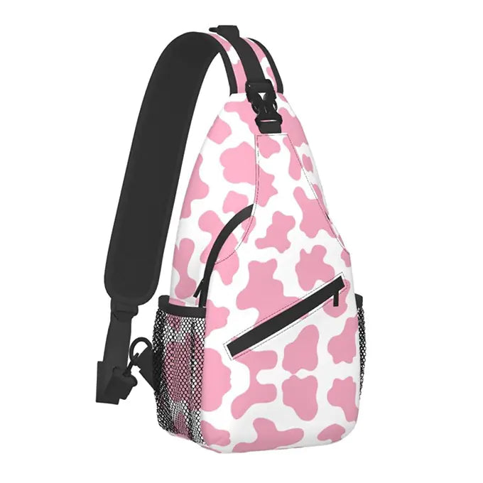 Skulls Sling Backpack - Crossbody Shoulder Gym Bag
