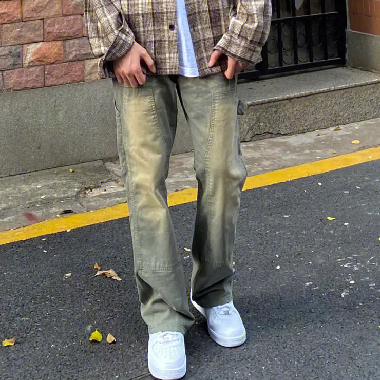 American Retro Heavy Wash Jeans
