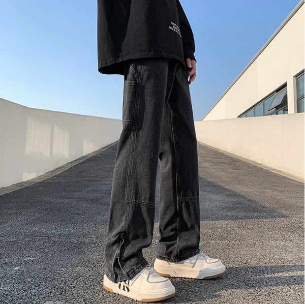 American Retro Heavy Wash Jeans