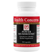 Health Concerns Power Mushrooms - Immunity System & Energy Boost Supplement - 90 Capsules
