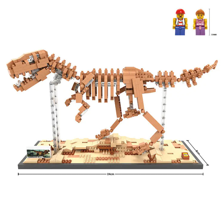 LOZ Dinosaur Building Blocks and Fossil Model Set