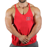 Men's Breathable Cotton Gym Training Vest