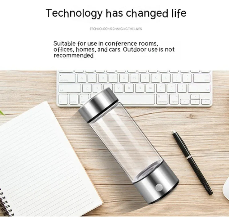 Portable Electric Hydrogen Water Bottle