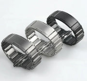 Titanium Stainless Steel Quick Release Watch Band for Apple Watch (Multiple Sizes & Colors)