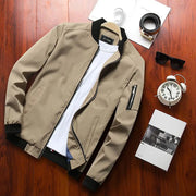 Men's Lightweight Casual Jacket - Baseball Style Outerwear