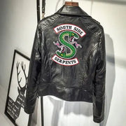 Riverdale Serpents Faux Leather Jacket