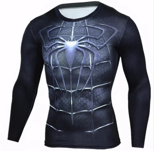 3D Digital Print Superman T-Shirt & Captain America Gear