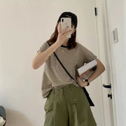 Women's Casual Summer Stripe Loose T-shirt