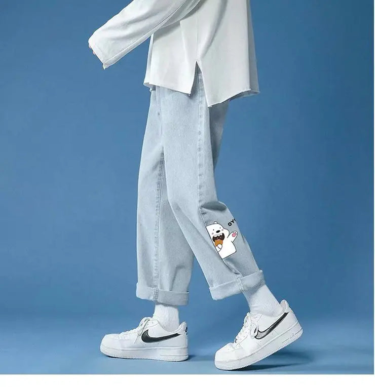 Light Colored Casual Jeans for Men