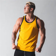 Men's Casual Cotton Gym Vest for Breathable Exercise