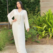 Muslim Long Skirt and Vest Two-Piece Set