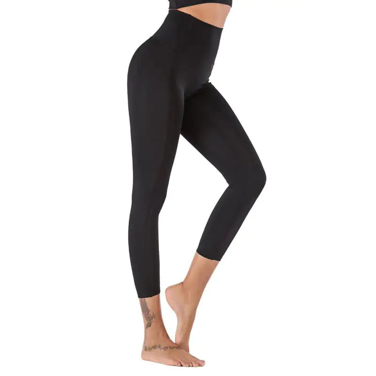 High Waist Nude Stretch Yoga Pants Without Embarrassment