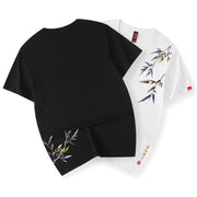 Embroidered Bamboo Men's T-Shirt for Summer 2023