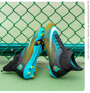 High-Top Soccer Cleats for Kids - Training Shoes