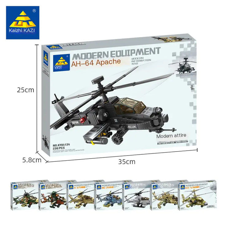 Smart Building Blocks Helicopter Compatible with LEGO