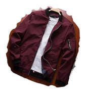 Men's Lightweight Casual Jacket - Baseball Style Outerwear