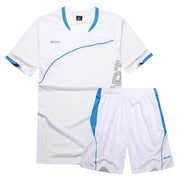 Men's Sports Set - Short Sleeve Quick-Dry Gym Wear