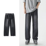 Men's Retro Loose Straight Jeans