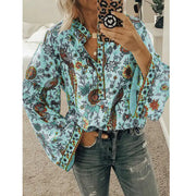 Printed Beach Casual Shirt for Work Holidays
